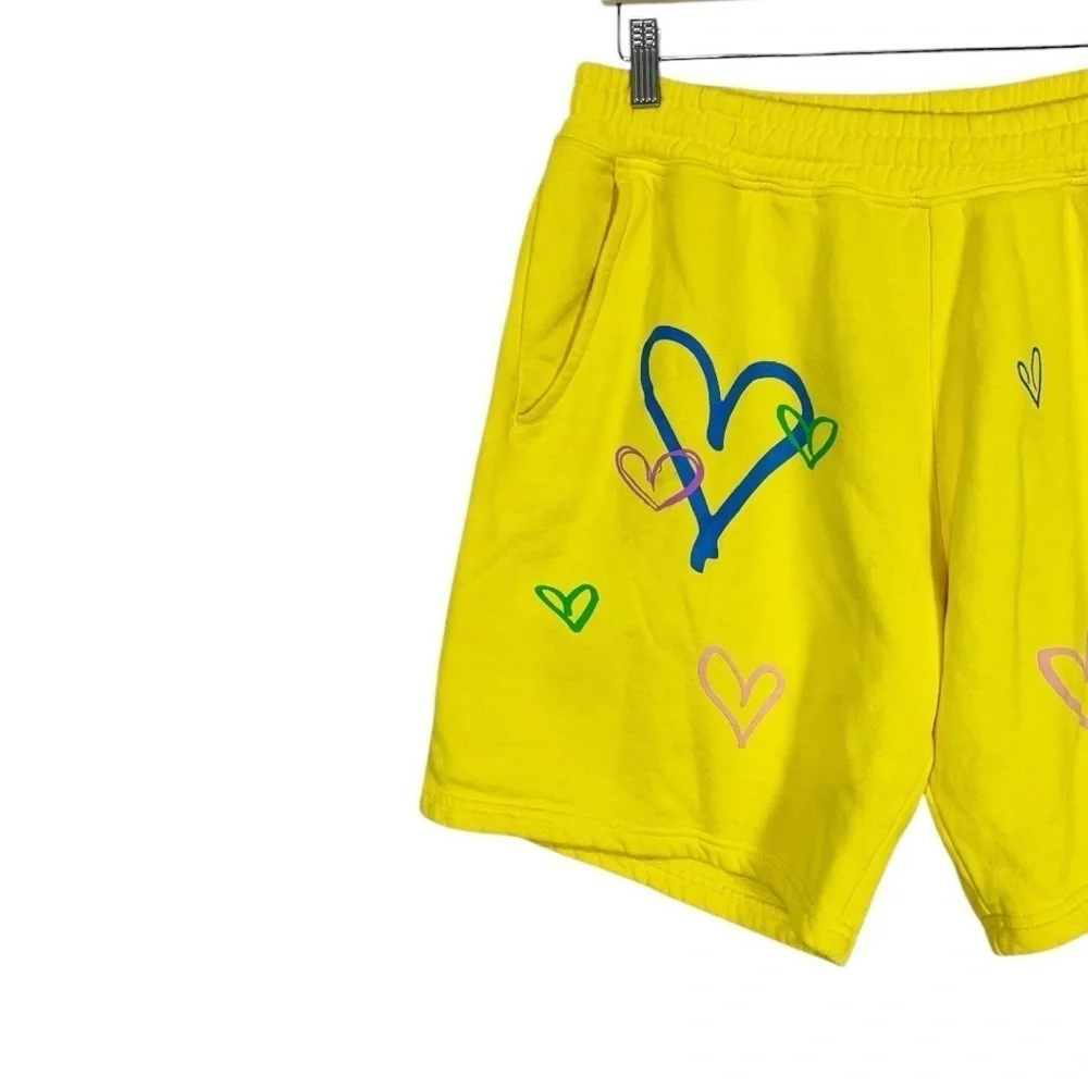 Kids Worldwide Love You Shorts Size Large